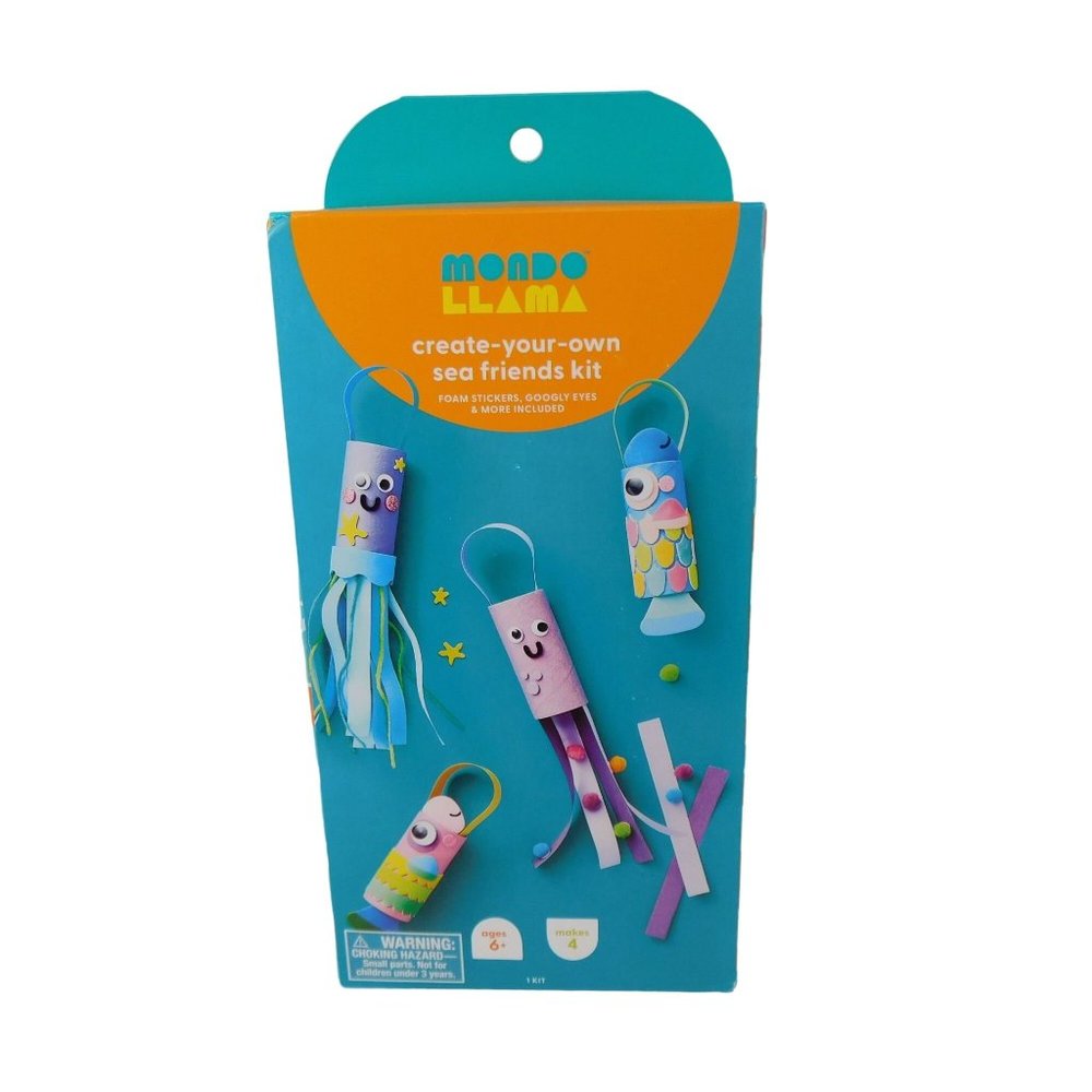 Mondo Llama Create-Your-Own Sea Friends Craft Project Kit